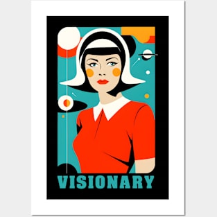 Visionary Woman Posters and Art